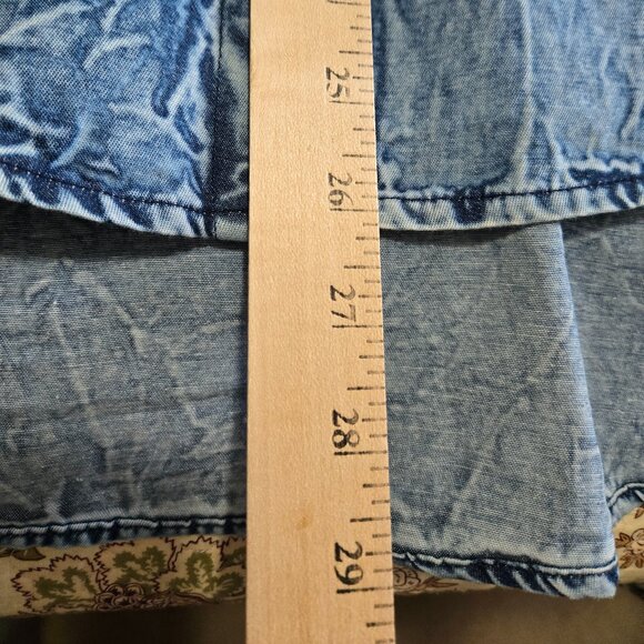 Nostalgia Denim Embroidered Top - Picture 13 of 14